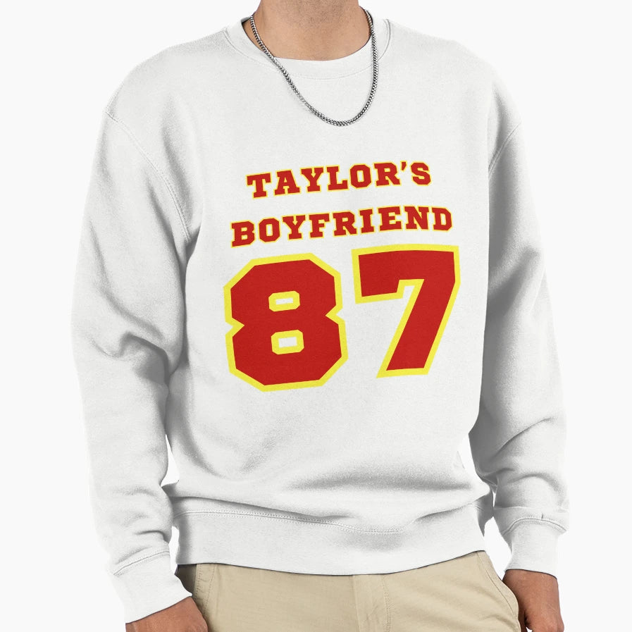 Taylors Boyfriend TK 87 Kansas City Sweatshirt - Fun Novelty Design Unisex - T-Shirt, Sweatshirt, Hoodie
