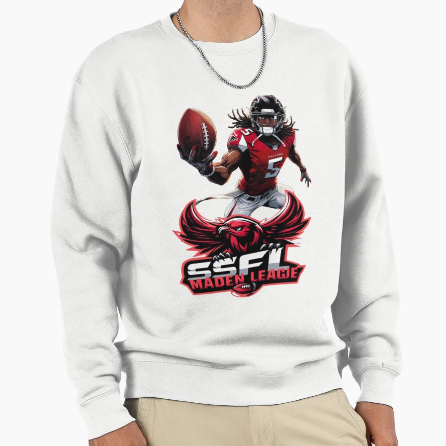 5 Falcons Wr Sweatshirt - Casual Everyday Wear Men Women - T-Shirt, Sweatshirt, Hoodie