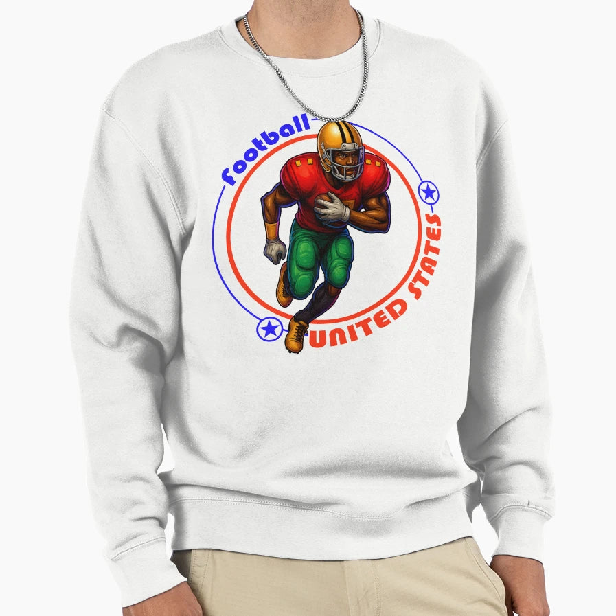 Soccer Sweatshirt - Fun Novelty Design for Adults - T-Shirt, Sweatshirt, Hoodie