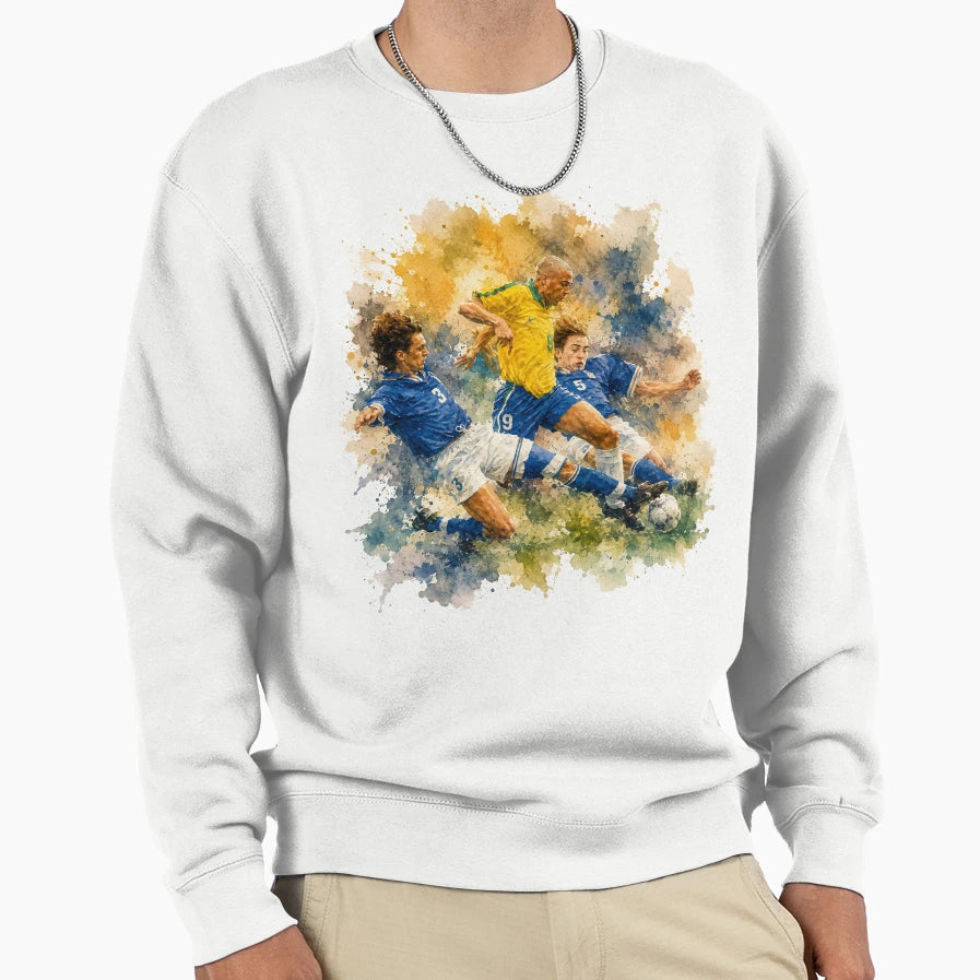 World Football 90S Sweatshirt - Trendy Graphic Men Women - T-Shirt, Sweatshirt, Hoodie