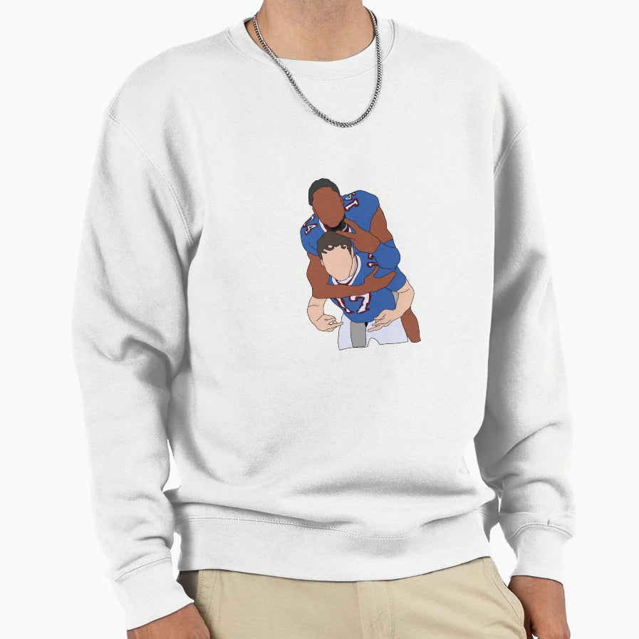 Football Players Sweatshirt - Trendy Graphic for Adults - T-Shirt, Sweatshirt, Hoodie