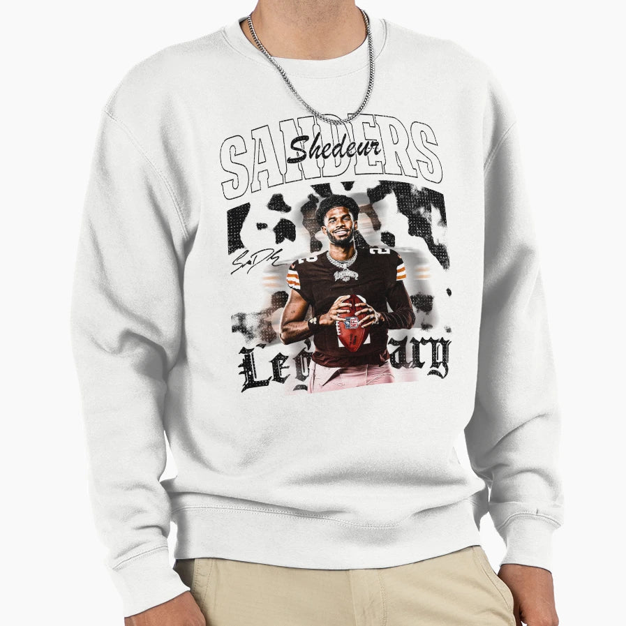 Shedeur Sanders Cleveland Football Sweatshirt - Graphic Print Men Women - T-Shirt, Sweatshirt, Hoodie