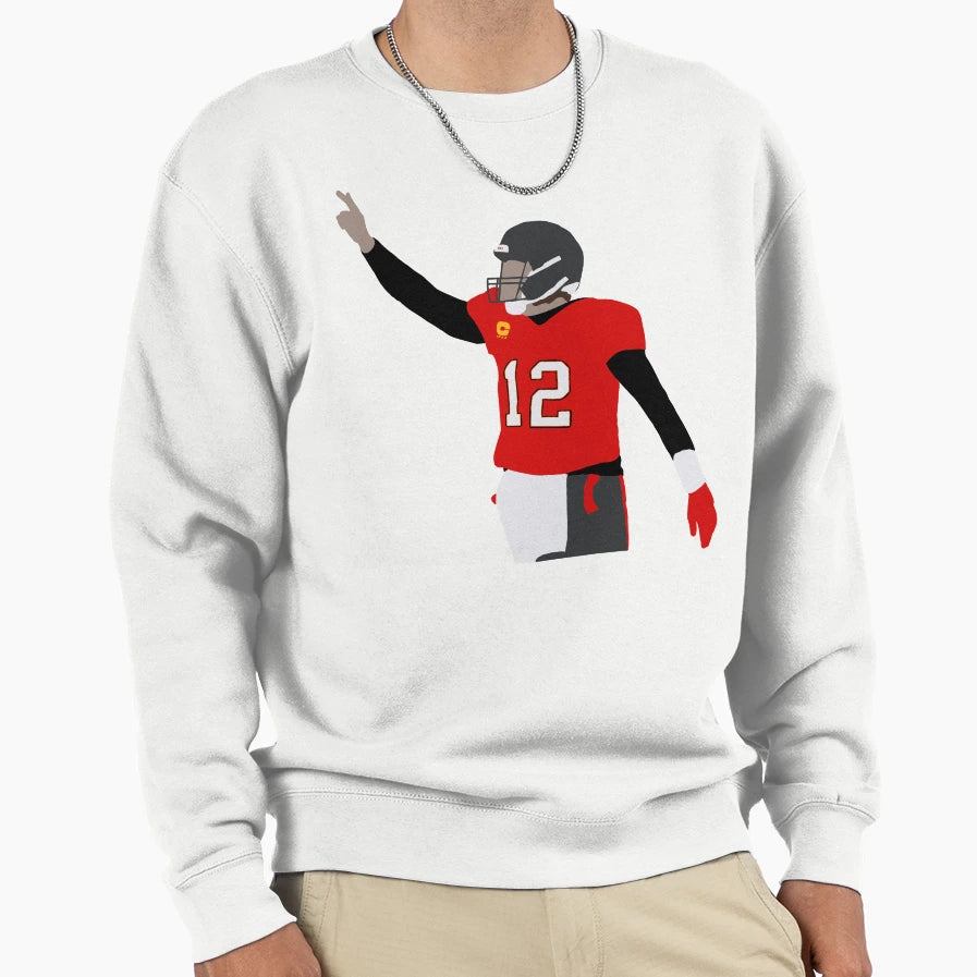 Goat 12 Sweatshirt - Minimalist Print Men Women - T-Shirt, Sweatshirt, Hoodie