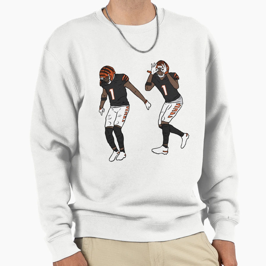 Jamarr Chase Sweatshirt - Streetwear Style Men Women - T-Shirt, Sweatshirt, Hoodie