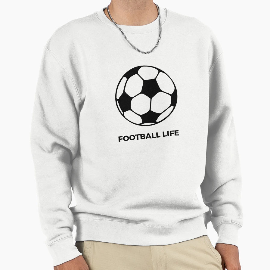 Football Life Sweatshirt - Fun Novelty Design Unisex - T-Shirt, Sweatshirt, Hoodie