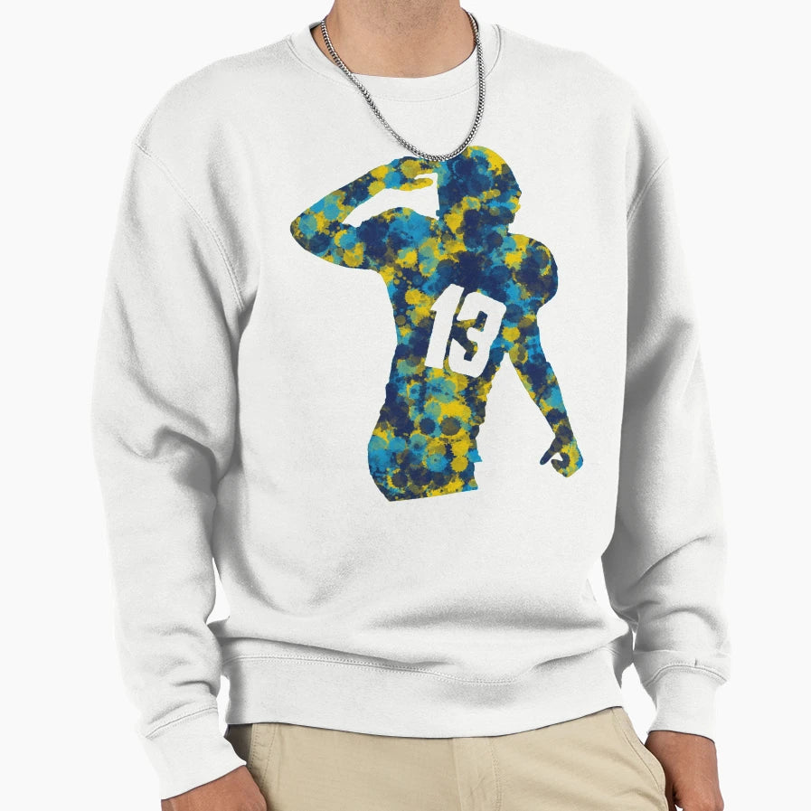 Splatter Allen Sweatshirt - Minimalist Print Men Women - T-Shirt, Sweatshirt, Hoodie