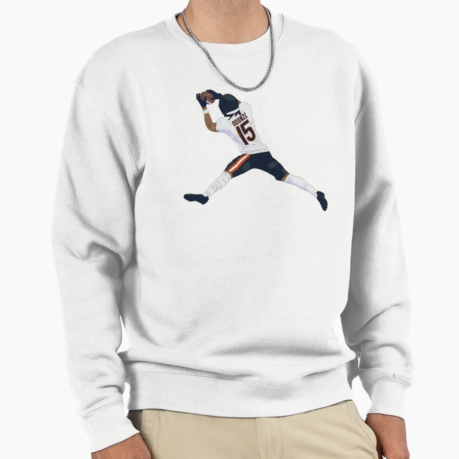 Rome Odunze Celebrating Chicago Sweatshirt - Trendy Graphic Men Women - T-Shirt, Sweatshirt, Hoodie