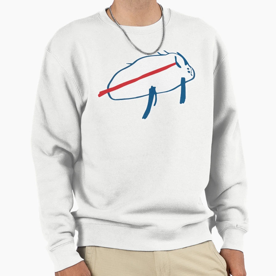 JA Drawing Sweatshirt - Minimalist Print for Adults - T-Shirt, Sweatshirt, Hoodie
