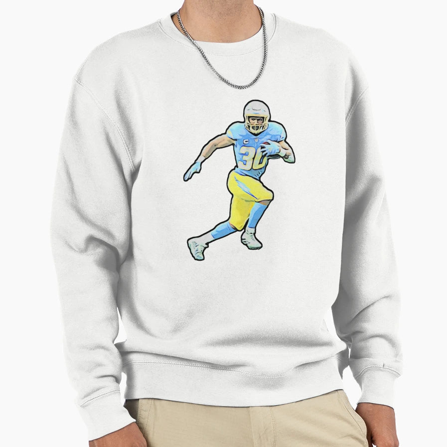 Austin Ekeler Chargers Running Back Sweatshirt - Custom Art Print Unisex - T-Shirt, Sweatshirt, Hoodie