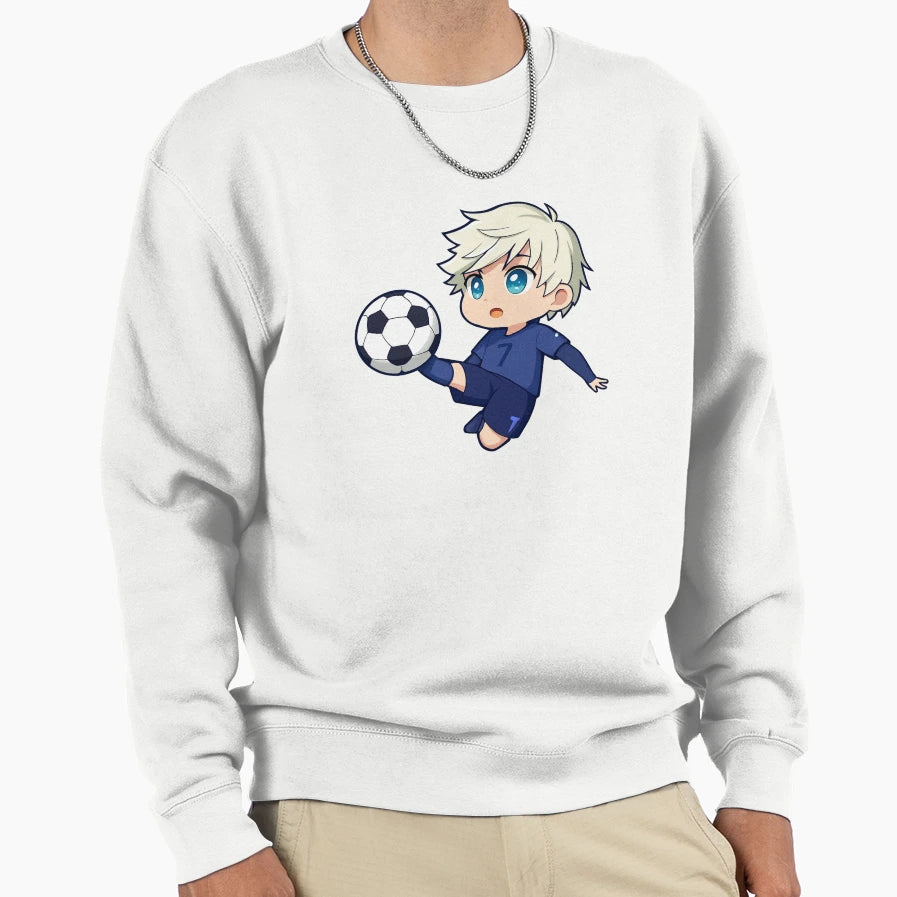 Blond White Finisher Sweatshirt - Fun Novelty Design Men Women - T-Shirt, Sweatshirt, Hoodie