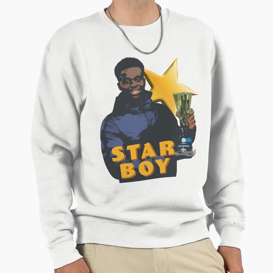 B Saka Sweatshirt - Casual Everyday Wear for Adults - T-Shirt, Sweatshirt, Hoodie