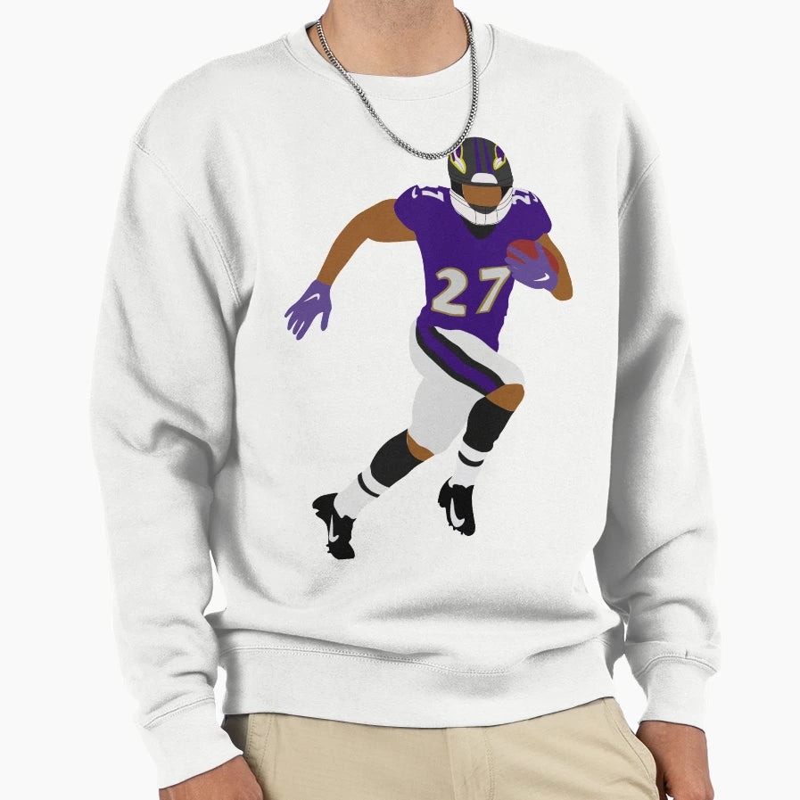 Jk Dobbins Sweatshirt - Minimalist Print Men Women - T-Shirt, Sweatshirt, Hoodie