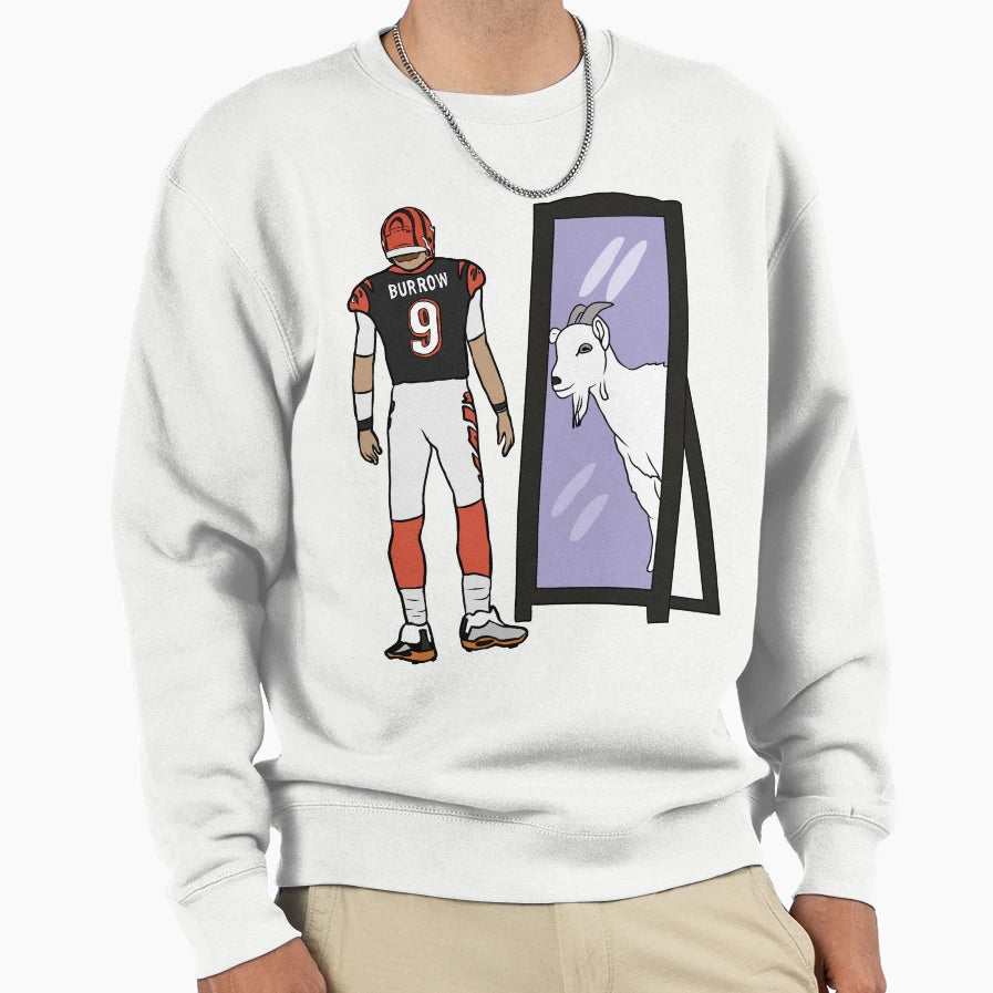 JB Mirror Goat Sweatshirt - Aesthetic Graphic Men Women - T-Shirt, Sweatshirt, Hoodie