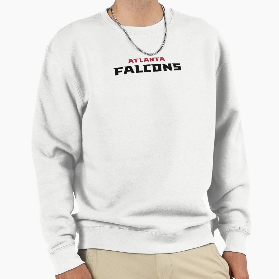 Falcons Wordmark Sweatshirt - Minimalist Print Men Women - T-Shirt, Sweatshirt, Hoodie