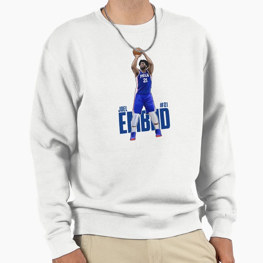 Joel Embiid Sweatshirt - Novelty Apparel Unisex - T-Shirt, Sweatshirt, Hoodie