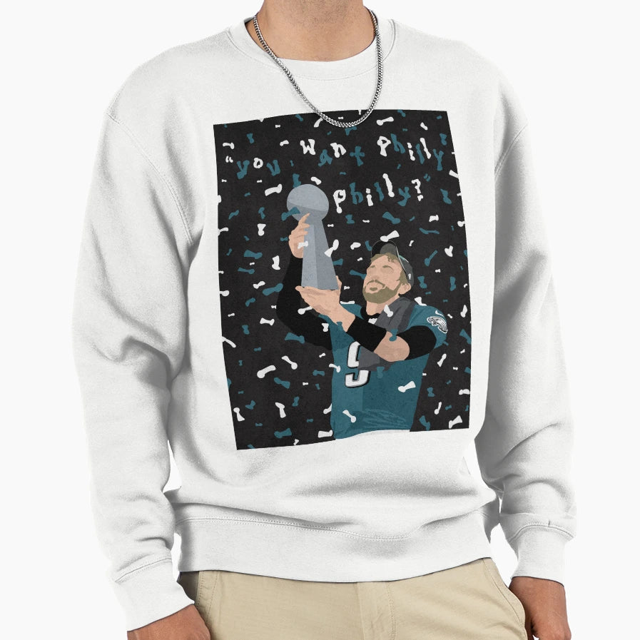 Philly Philly Sweatshirt - Custom Art Print Men Women - T-Shirt, Sweatshirt, Hoodie