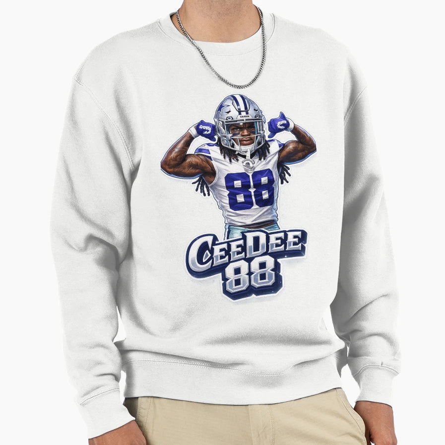 CL Dallas Caricature Sweatshirt - Casual Everyday Wear Unisex - T-Shirt, Sweatshirt, Hoodie