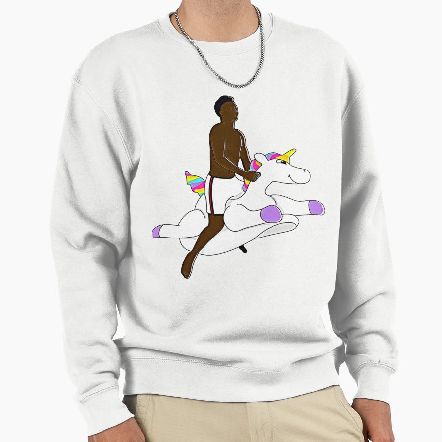 Unicorn Starboy Saka Sweatshirt - Graphic Print Unisex - T-Shirt, Sweatshirt, Hoodie