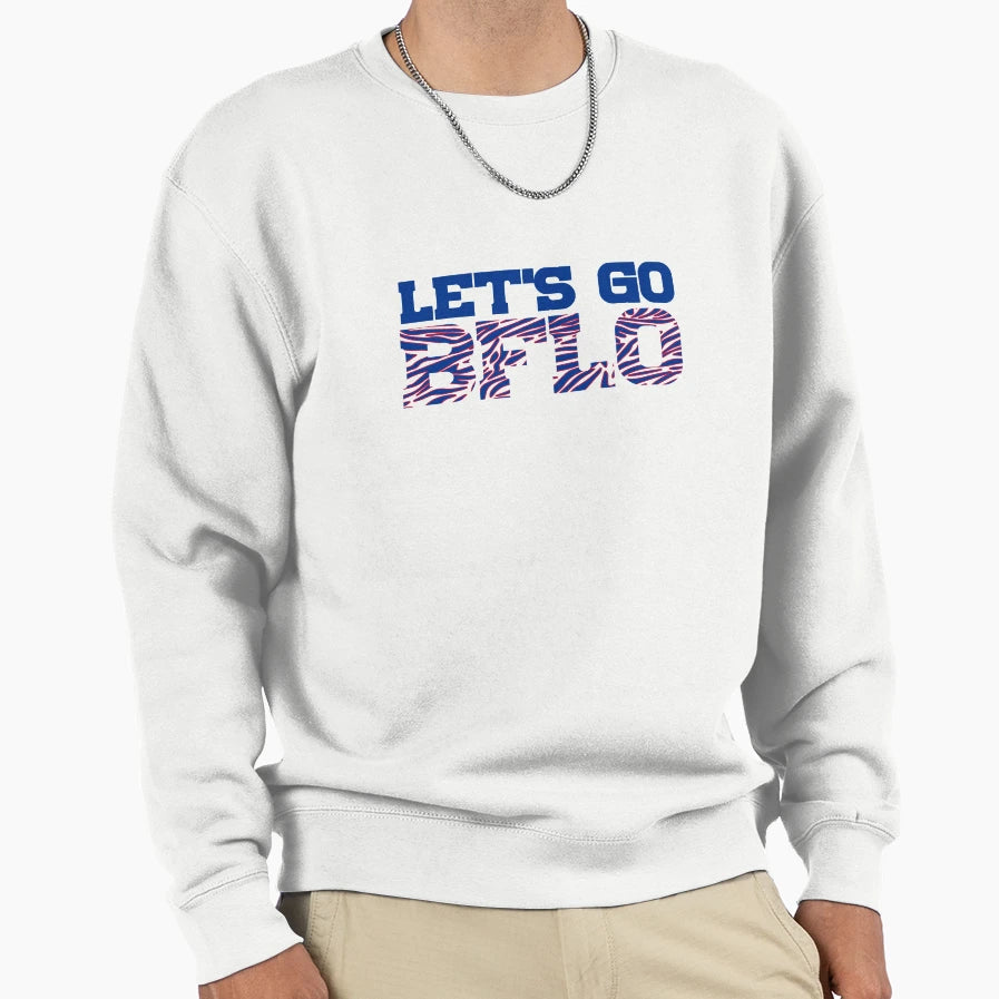 Lets Go Buffalo Sweatshirt - Trendy Graphic Men Women - T-Shirt, Sweatshirt, Hoodie