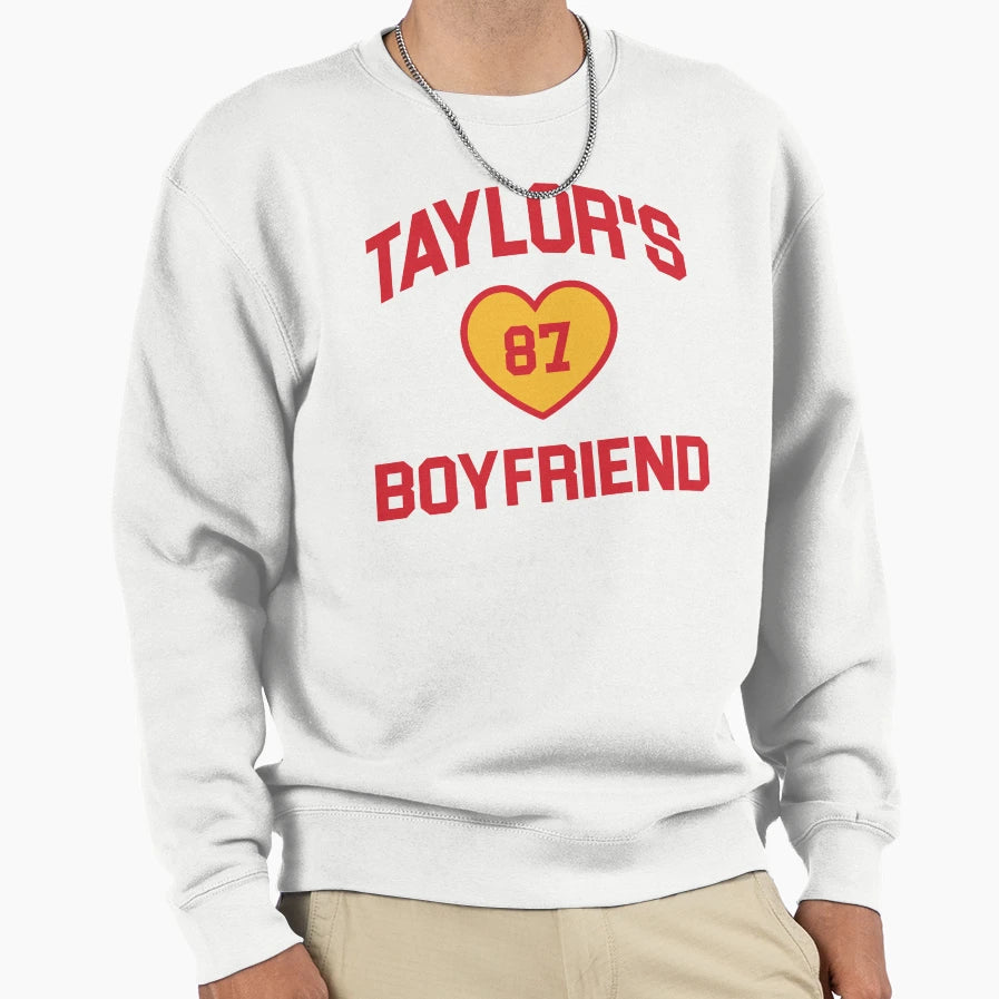 Go Taylors Boyfriend Sweatshirt - Streetwear Style Men Women - T-Shirt, Sweatshirt, Hoodie