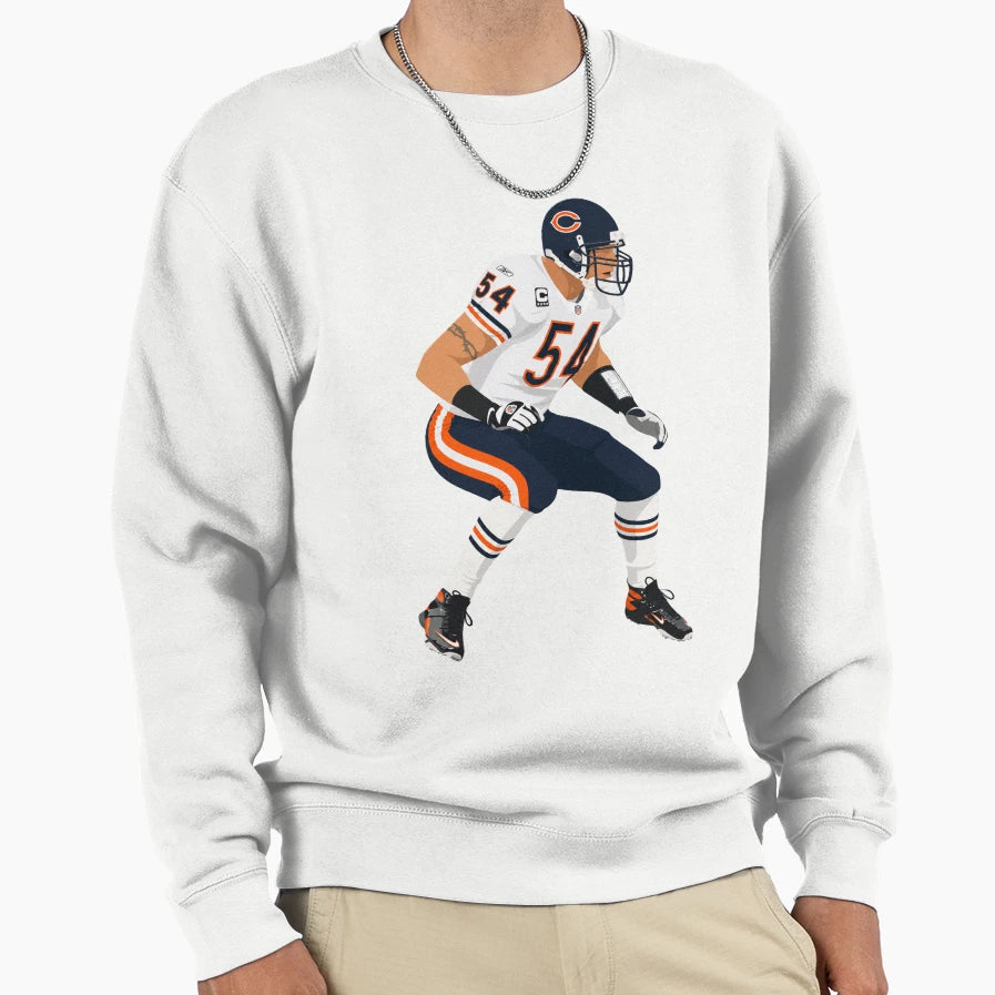 Brian Urlacher Sweatshirt - Unique Graphic Men Women - T-Shirt, Sweatshirt, Hoodie
