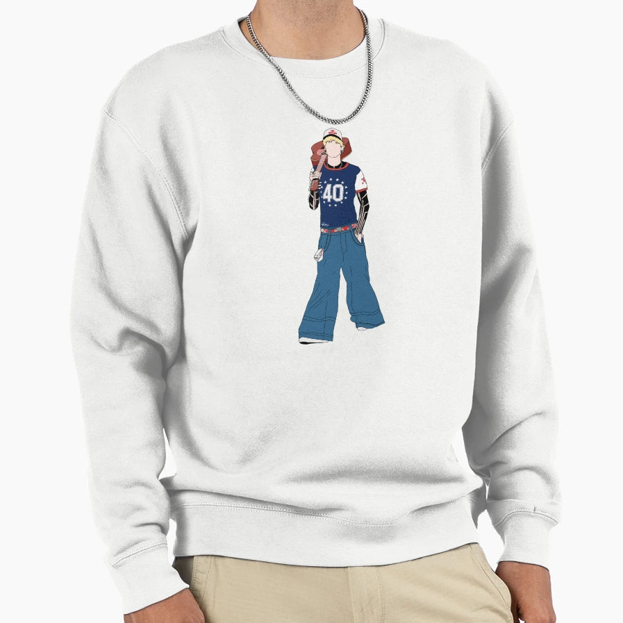 Kells Holding Guitar Sweatshirt - Streetwear Style for Adults - T-Shirt, Sweatshirt, Hoodie