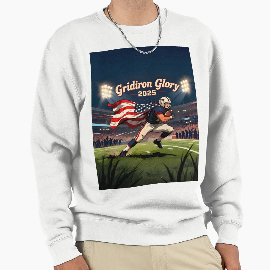 Gridiron Glory 2025 Sweatshirt - Fun Novelty Design Unisex - T-Shirt, Sweatshirt, Hoodie