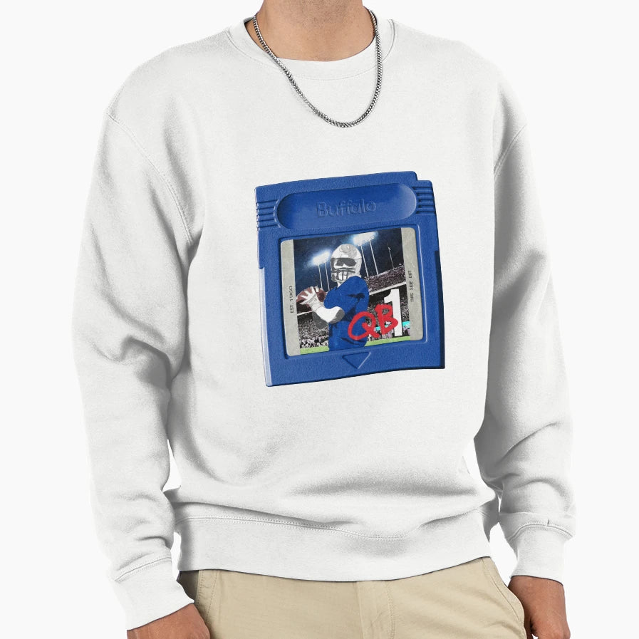 Football Buffalo Sweatshirt - Fun Novelty Design for Adults - T-Shirt, Sweatshirt, Hoodie