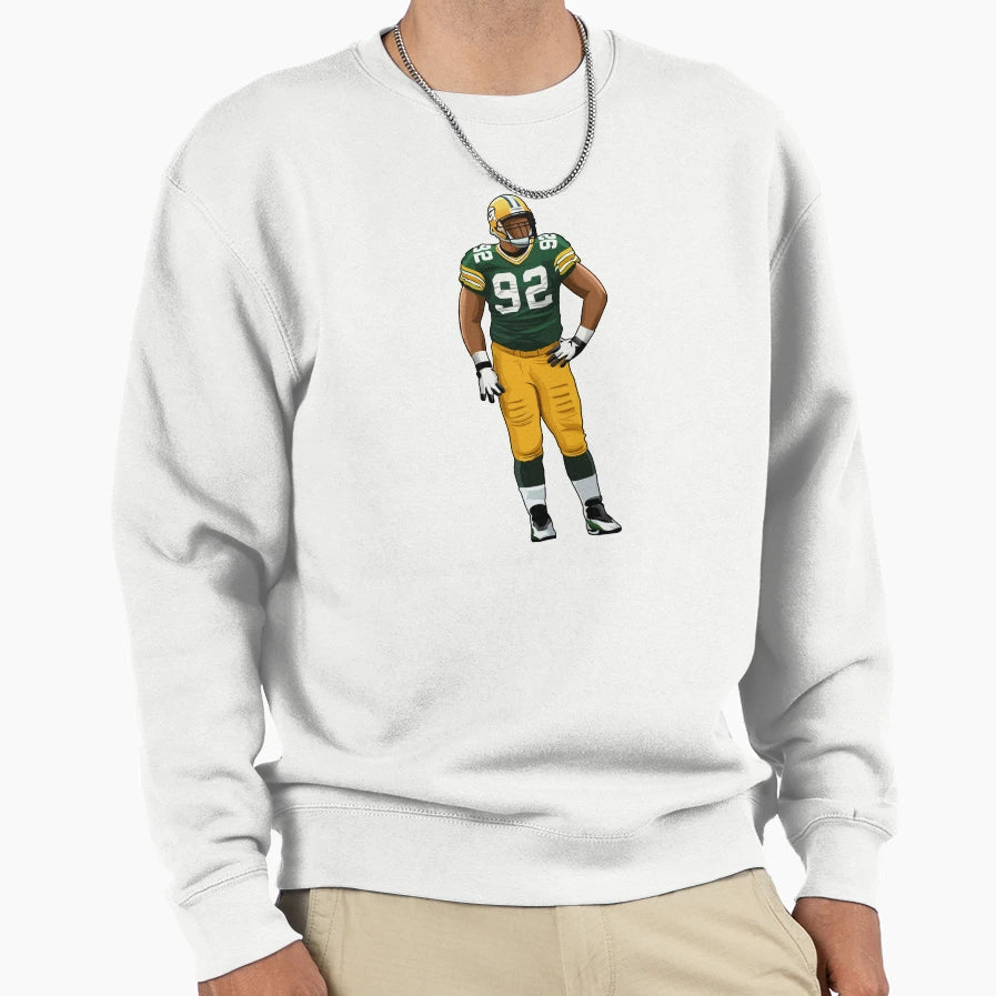 Reggie White 92 Lineman Sweatshirt - Streetwear Style for Adults - T-Shirt, Sweatshirt, Hoodie