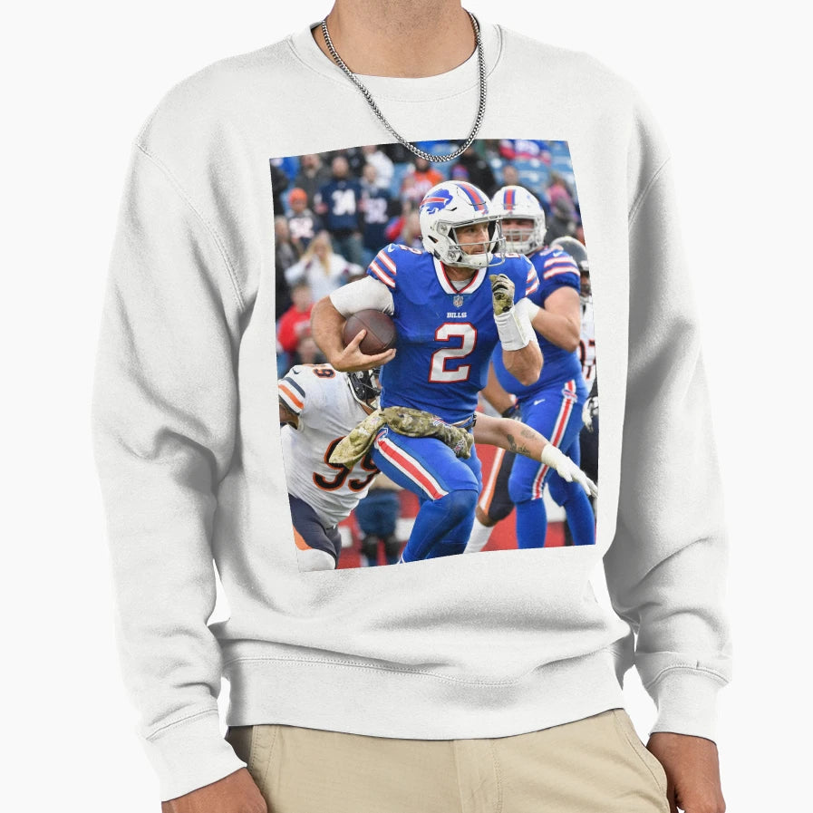 Nathan Peterman Sweatshirt - Custom Art Print Men Women - T-Shirt, Sweatshirt, Hoodie