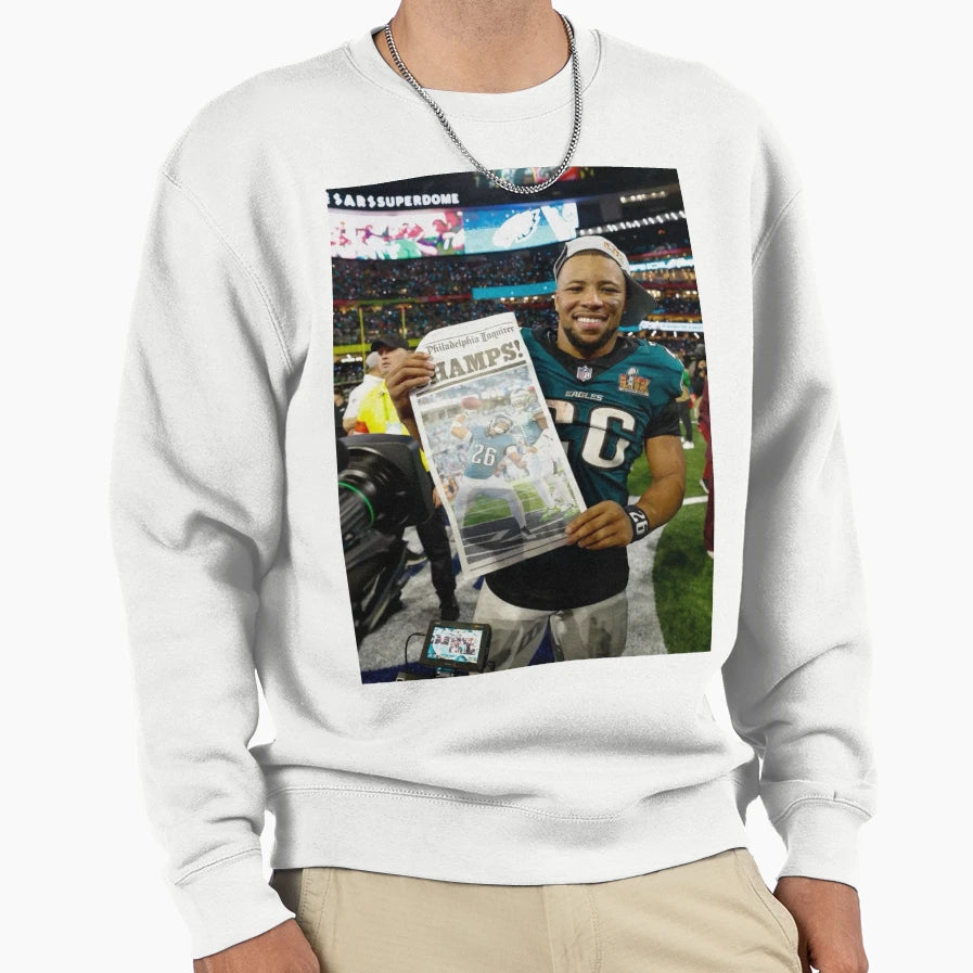Champ Saquon Sweatshirt - Aesthetic Graphic Unisex - T-Shirt, Sweatshirt, Hoodie