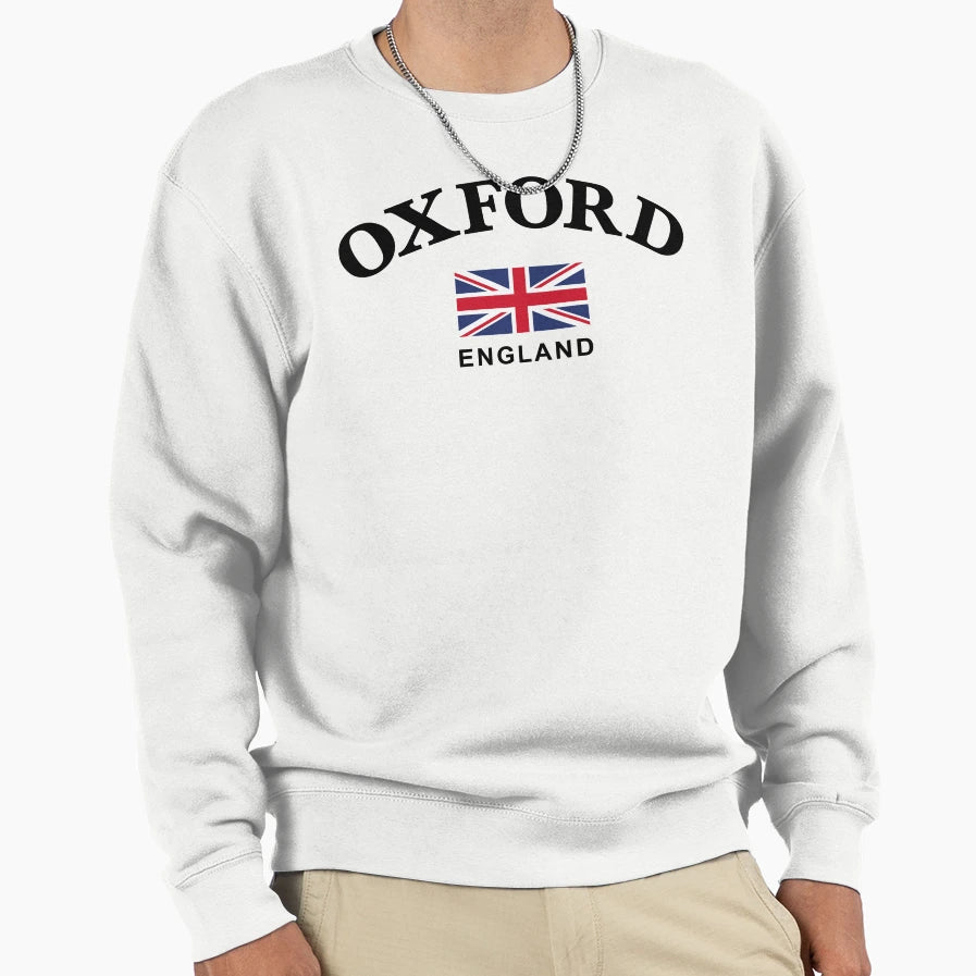 Oxford England Sweatshirt - Novelty Apparel Unisex - T-Shirt, Sweatshirt, Hoodie