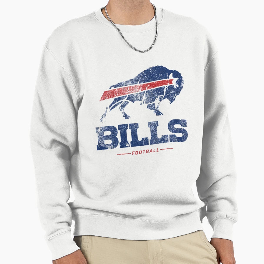 Buffalo Bills Sweatshirt - Aesthetic Graphic Men Women - T-Shirt, Sweatshirt, Hoodie