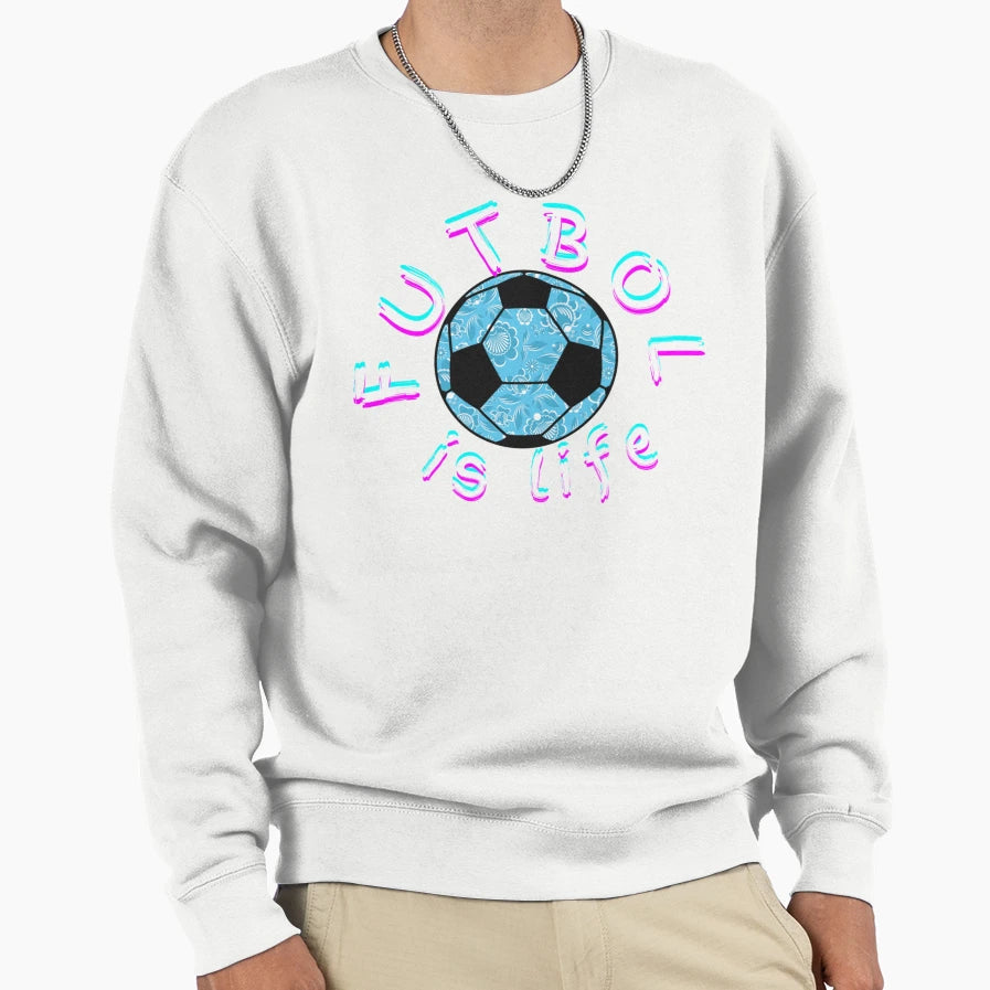 Roy Kent Inspired Futbol Is Life Sweatshirt - Minimalist Print Unisex - T-Shirt, Sweatshirt, Hoodie