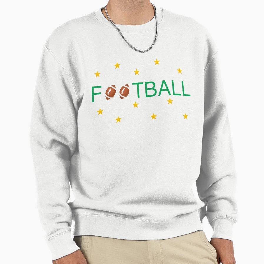 Football Stars Sweatshirt - Minimalist Print Unisex - T-Shirt, Sweatshirt, Hoodie