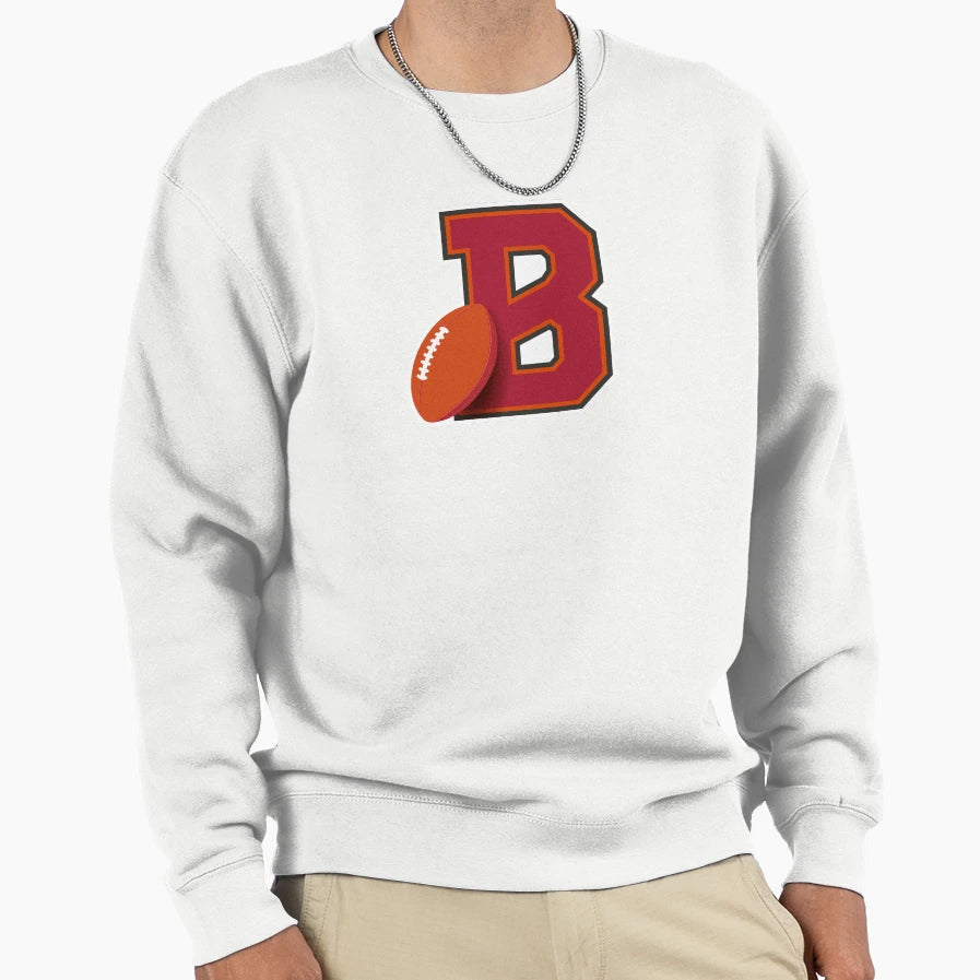 Tampa Bay Football Monogram Sweatshirt - Trendy Graphic Unisex - T-Shirt, Sweatshirt, Hoodie