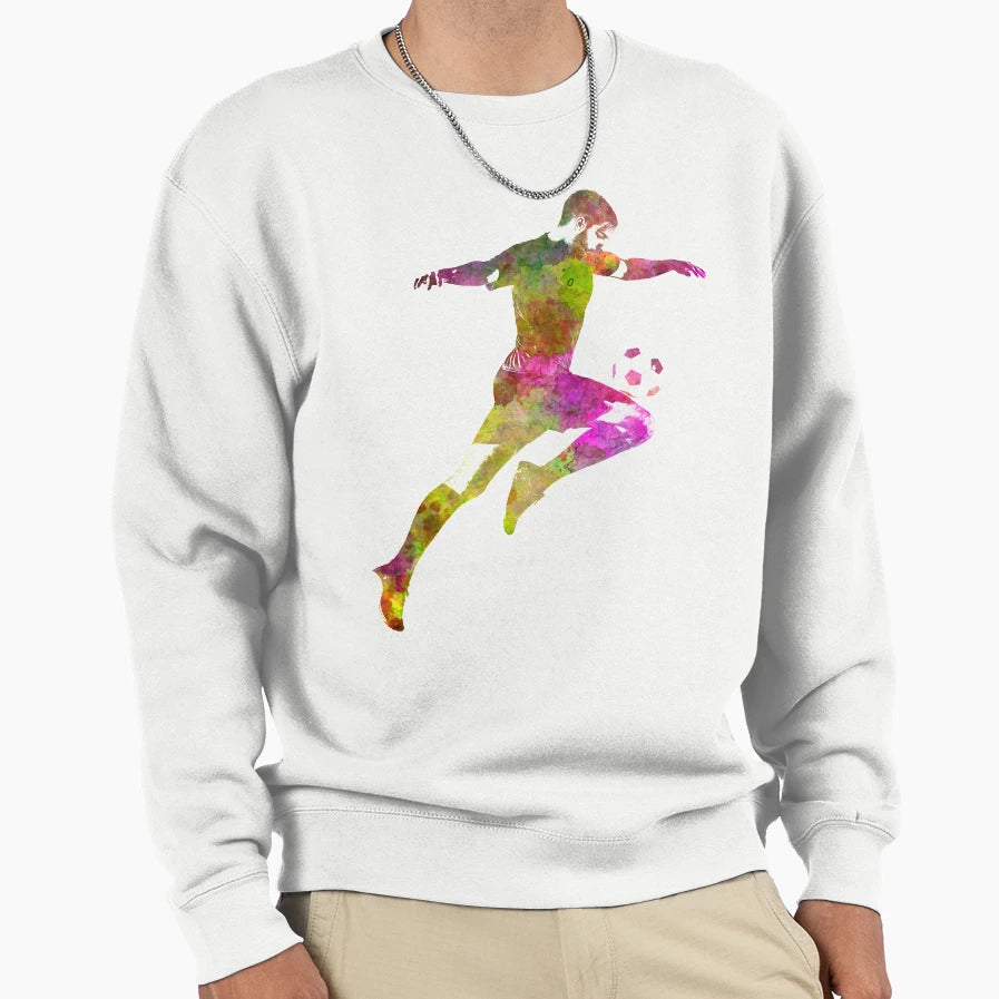 Soccer Football Player 12 Sweatshirt - Unique Graphic Unisex - T-Shirt, Sweatshirt, Hoodie
