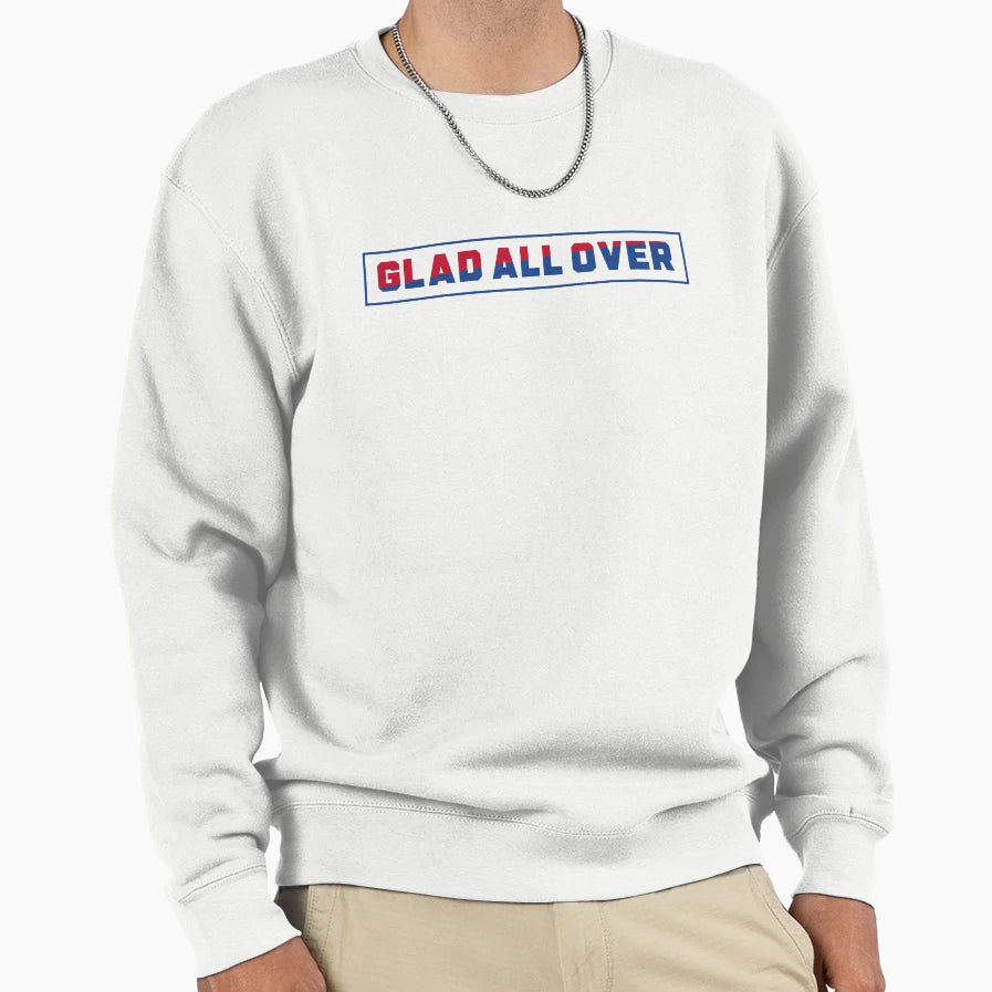 Crystal Palace Glad All Over Sweatshirt - Trendy Graphic for Adults - T-Shirt, Sweatshirt, Hoodie