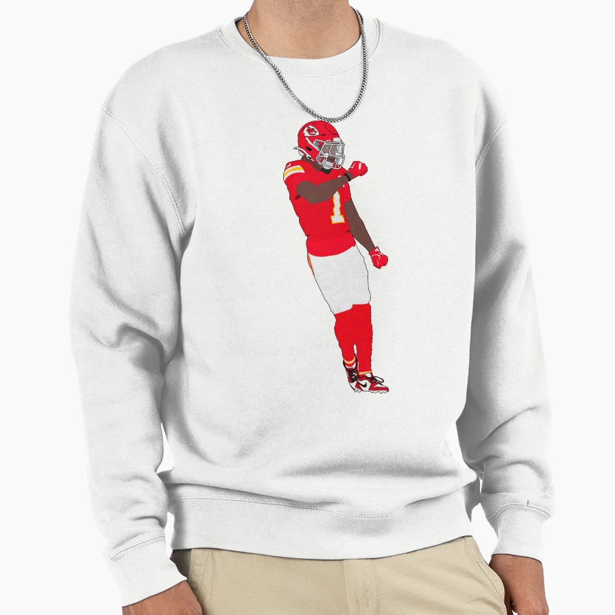 Xavier Worthy Touchdown Sweatshirt - Streetwear Style Men Women - T-Shirt, Sweatshirt, Hoodie