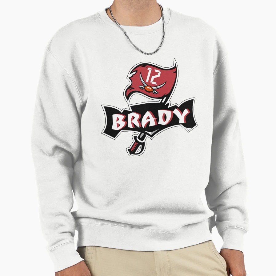 Funny TB 12 Tam Pa B Ay Buc Ca Ne Ers T-Shirt - Custom Art Print Men Women - T-Shirt, Sweatshirt, Hoodie