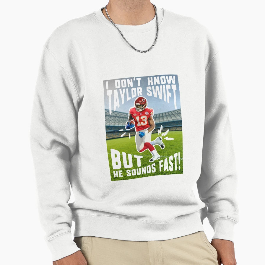 Swift Running Back Sweatshirt - Fun Novelty Design for Adults - T-Shirt, Sweatshirt, Hoodie