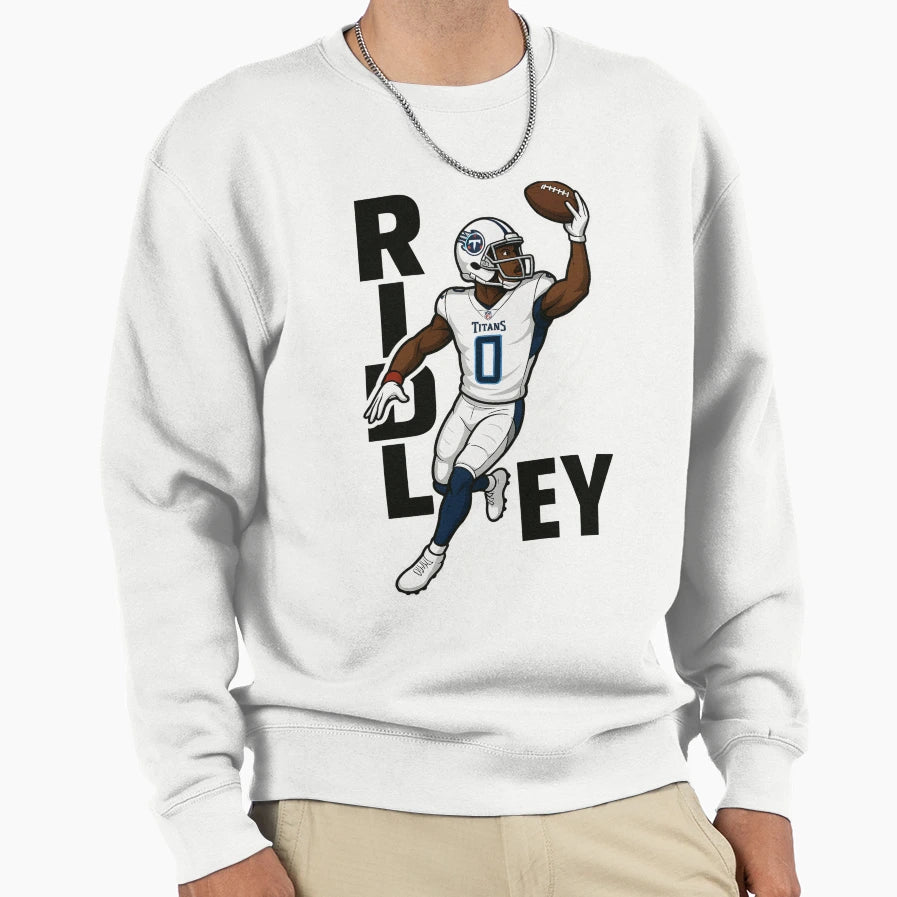 Calvin Ridley Wr Tennessee Titans Sweatshirt - Trendy Graphic for Adults - T-Shirt, Sweatshirt, Hoodie