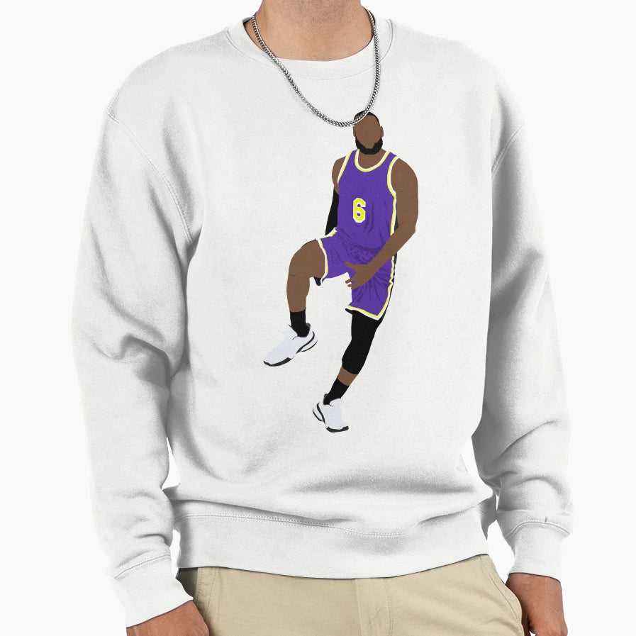 Lebron James Big Balls Celebration Sweatshirt - Unique Graphic Unisex - T-Shirt, Sweatshirt, Hoodie