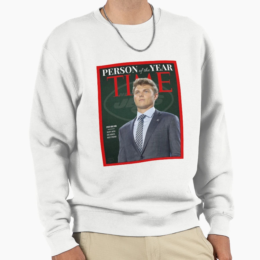 Zach Wilson Person Year Time Sweatshirt - Custom Art Print Unisex - T-Shirt, Sweatshirt, Hoodie