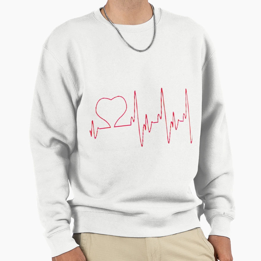 Heart Love Sweatshirt - Streetwear Style for Adults - T-Shirt, Sweatshirt, Hoodie