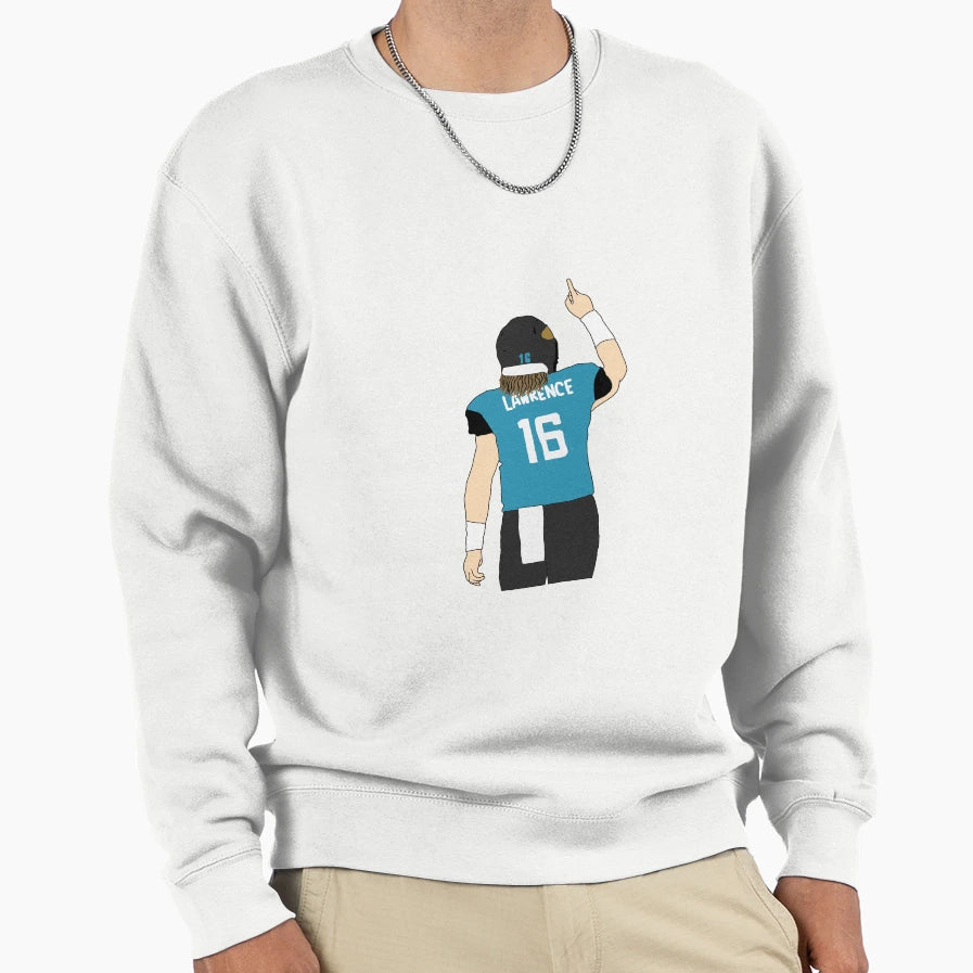 Jacksonville Jaguars Trevor Lawrence Sweatshirt - Unique Graphic Unisex - T-Shirt, Sweatshirt, Hoodie