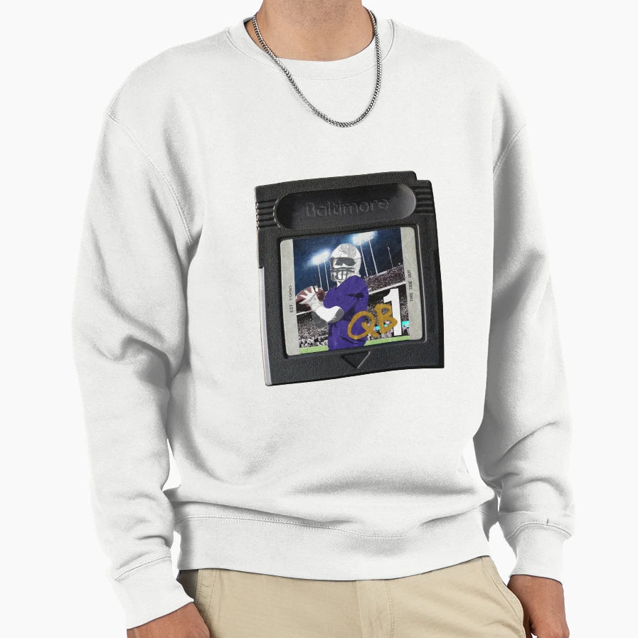 Football Baltimore Sweatshirt - Casual Everyday Wear for Adults - T-Shirt, Sweatshirt, Hoodie