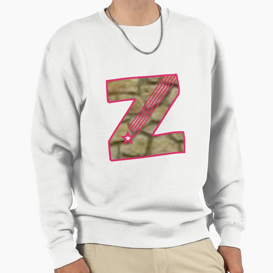 Z Letter Sweatshirt - Custom Art Print Men Women - T-Shirt, Sweatshirt, Hoodie