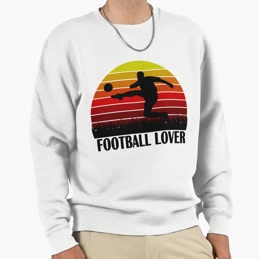 Football Player Football Match Sweatshirt - Casual Everyday Wear Men Women - T-Shirt, Sweatshirt, Hoodie