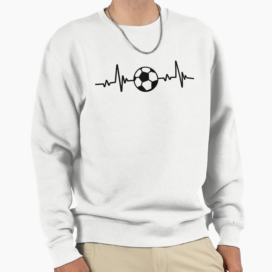 I Love Soccer Sweatshirt - Custom Art Print Unisex - T-Shirt, Sweatshirt, Hoodie